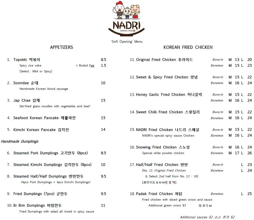 Menu 6