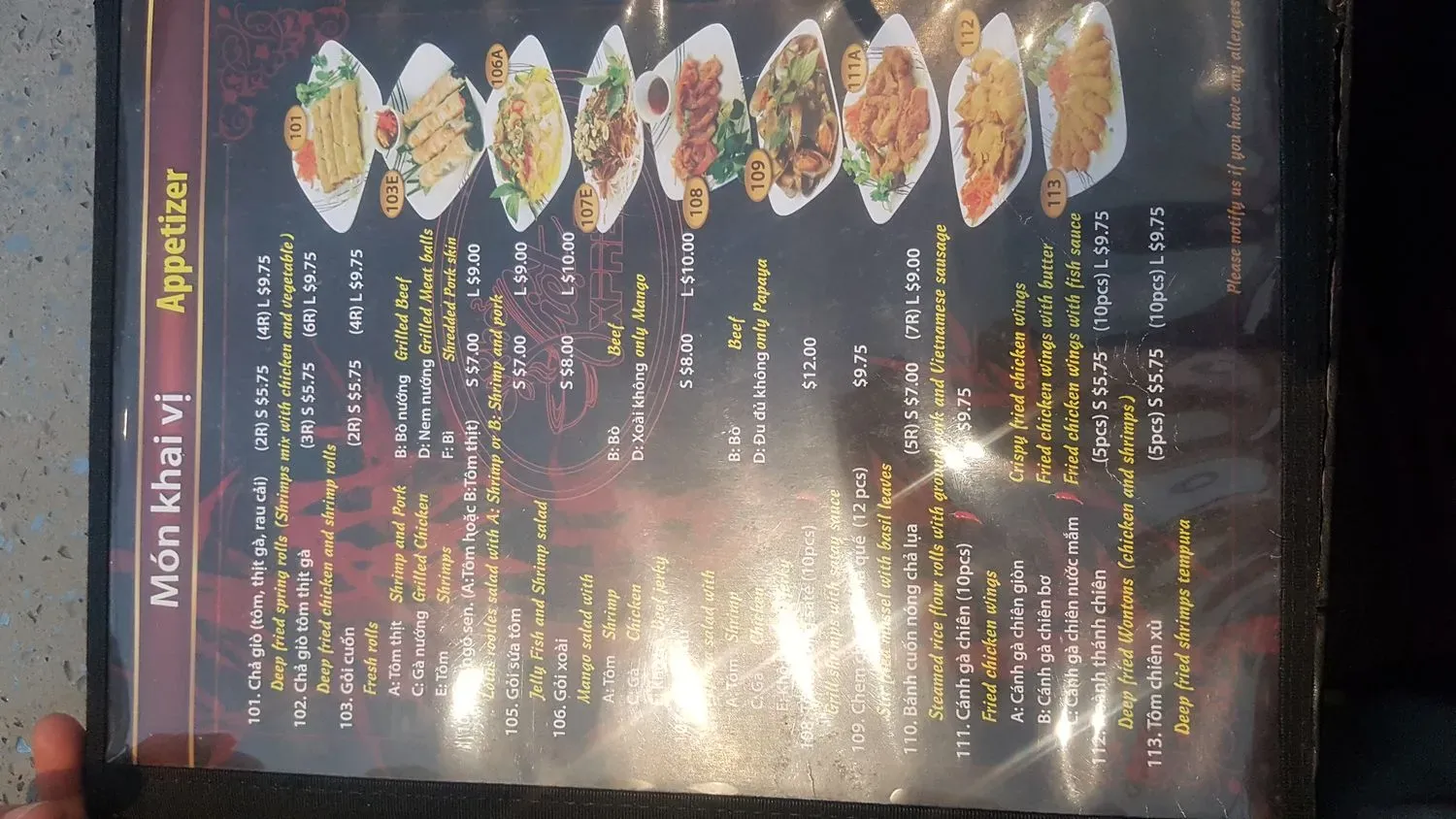 Menu 4