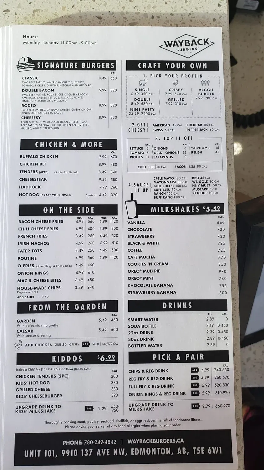 Menu 6