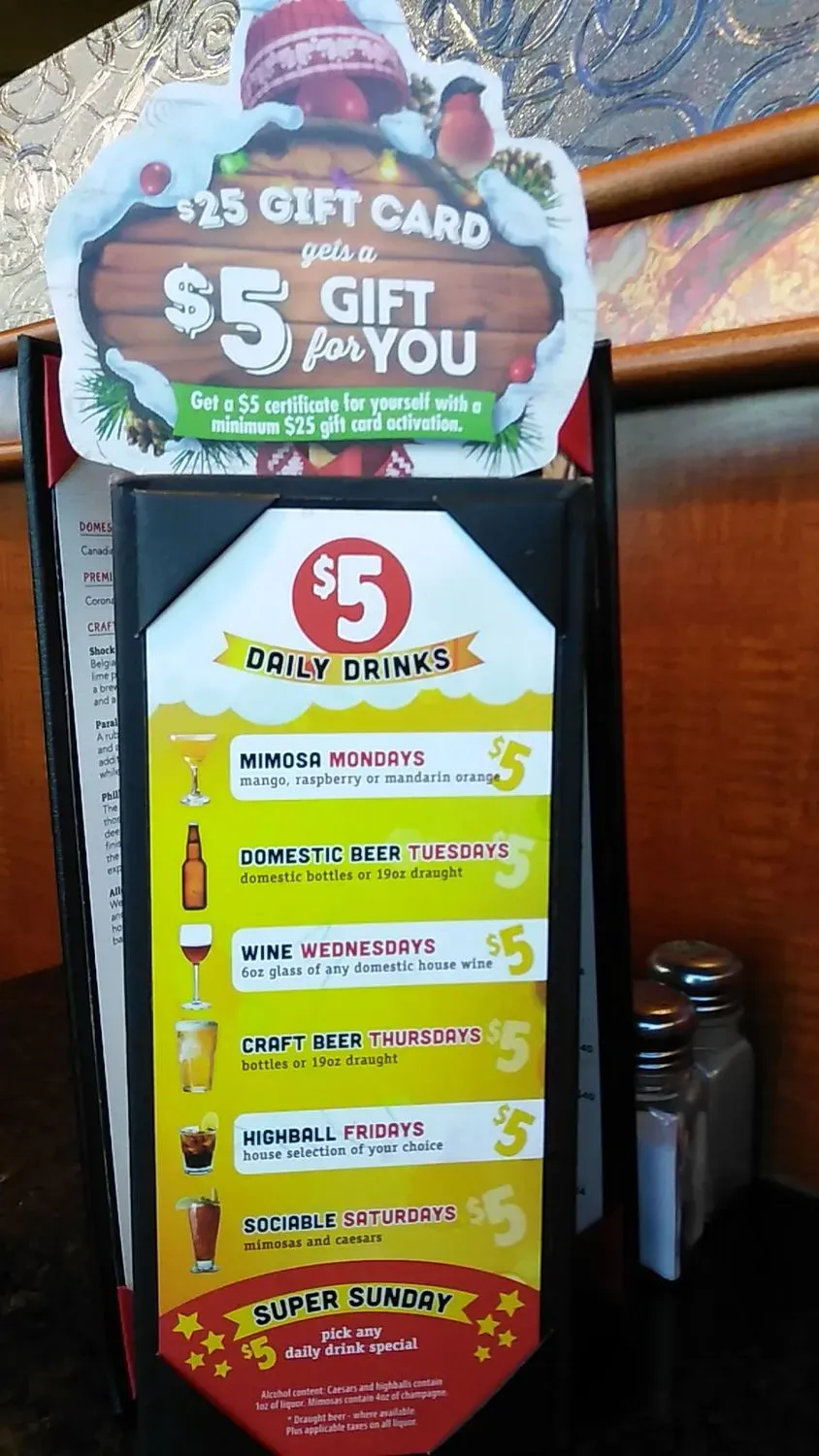 Menu 6