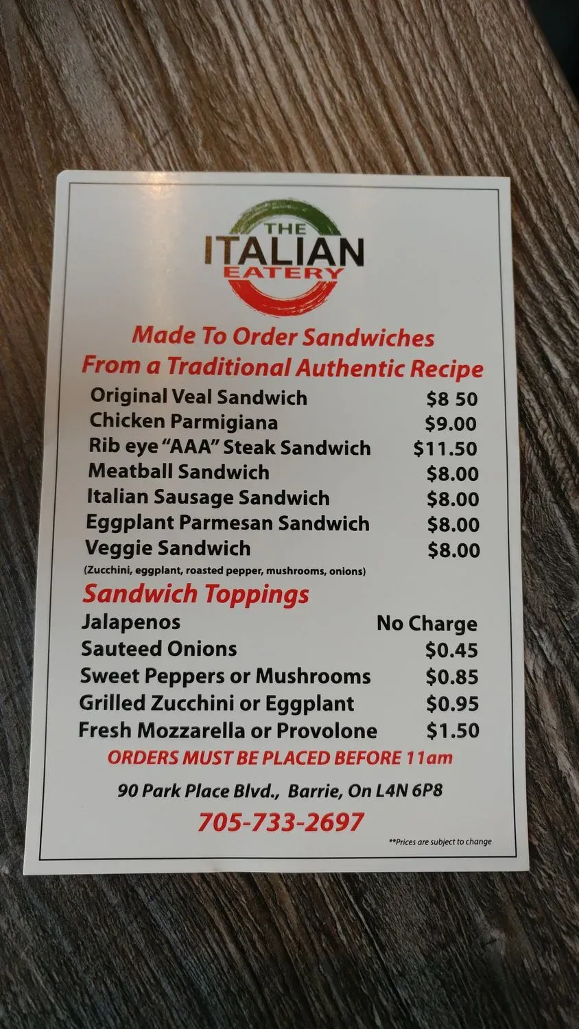 Menu 4