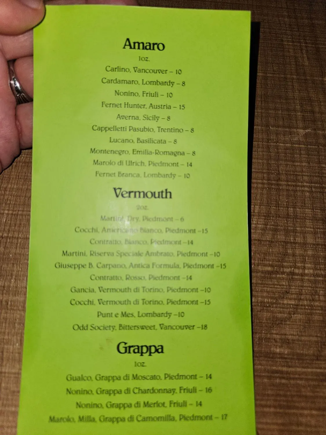 Menu 4