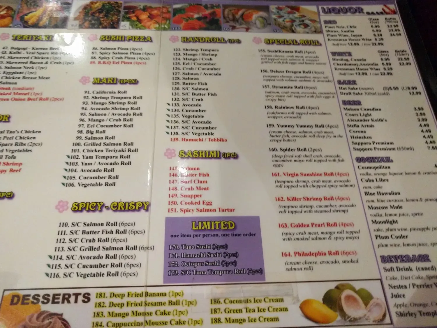 Menu 4