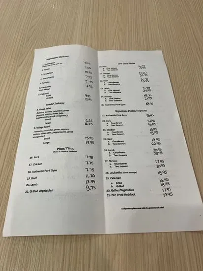 Menu 3