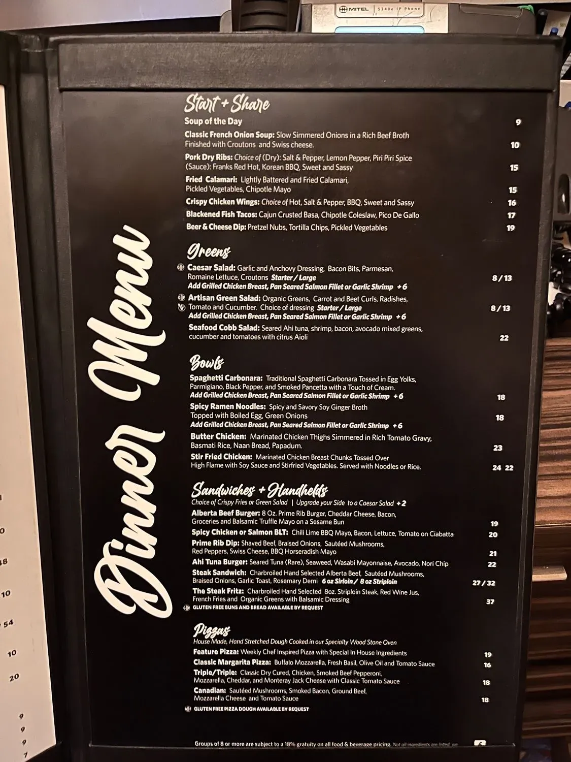 Menu 4