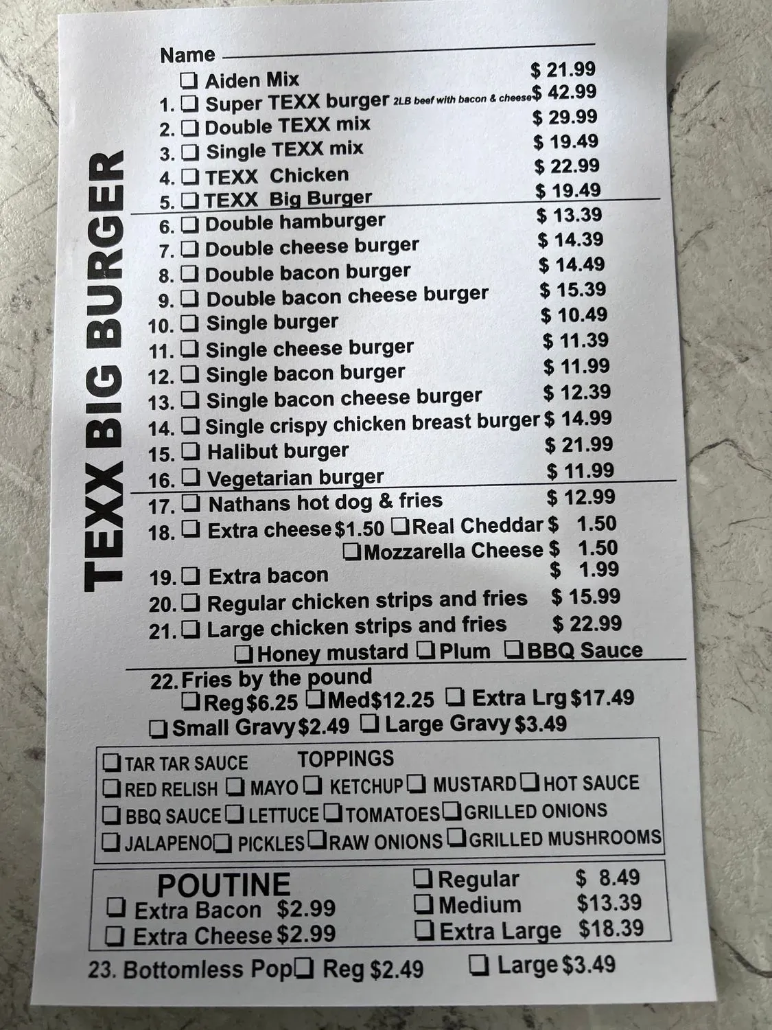 Menu 6