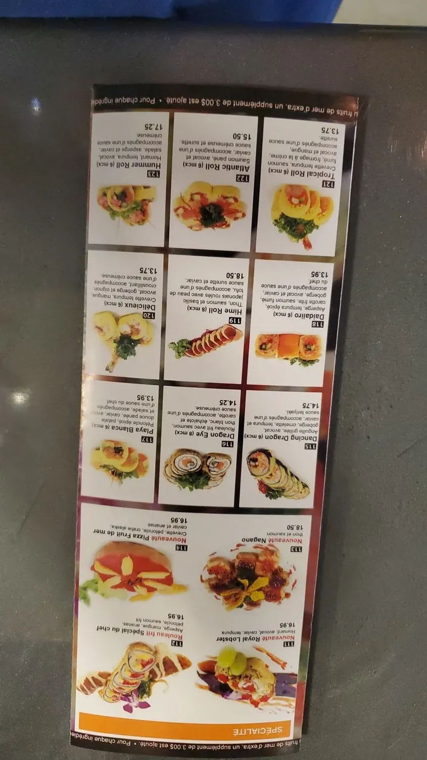 Menu 3