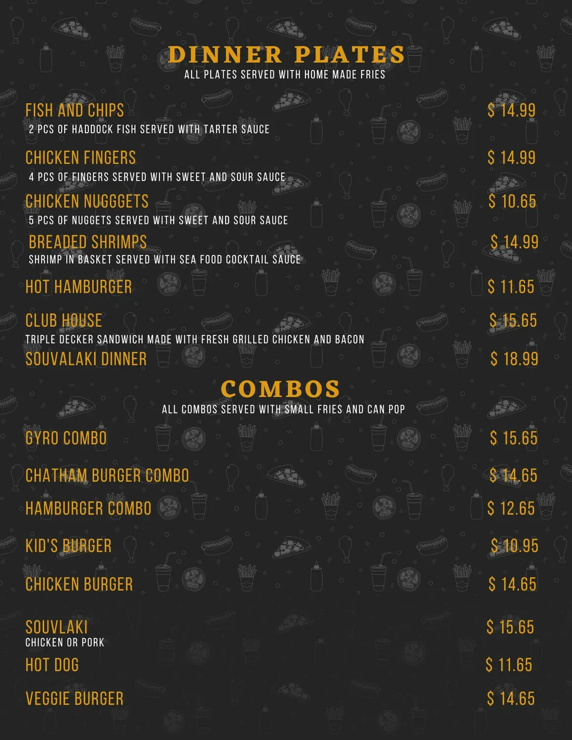 Menu 3