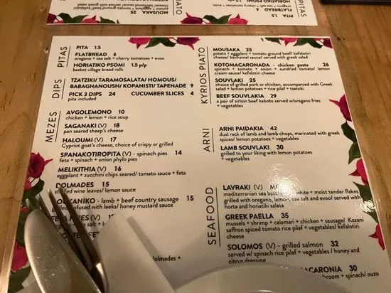 Menu 4