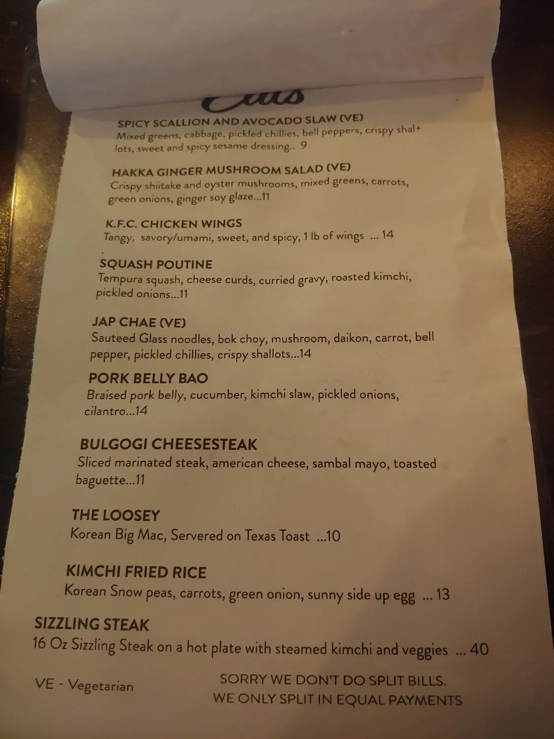 Menu 3