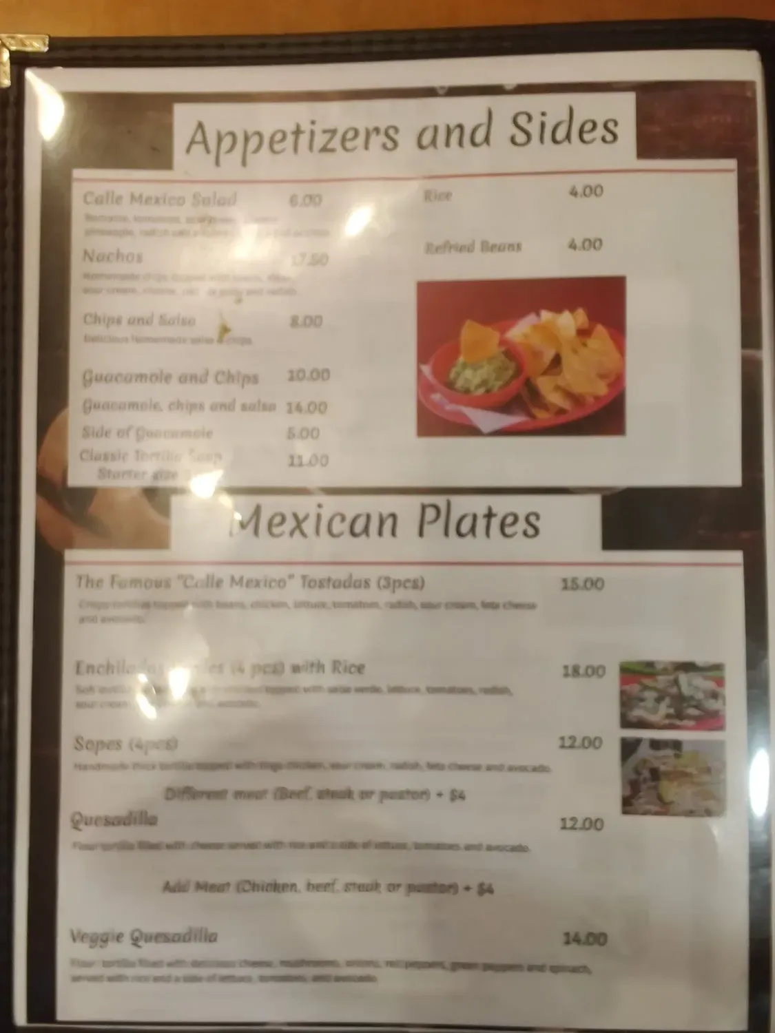 Menu 4