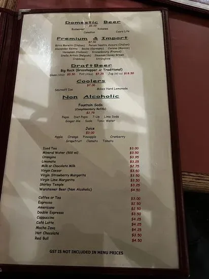 Menu 4