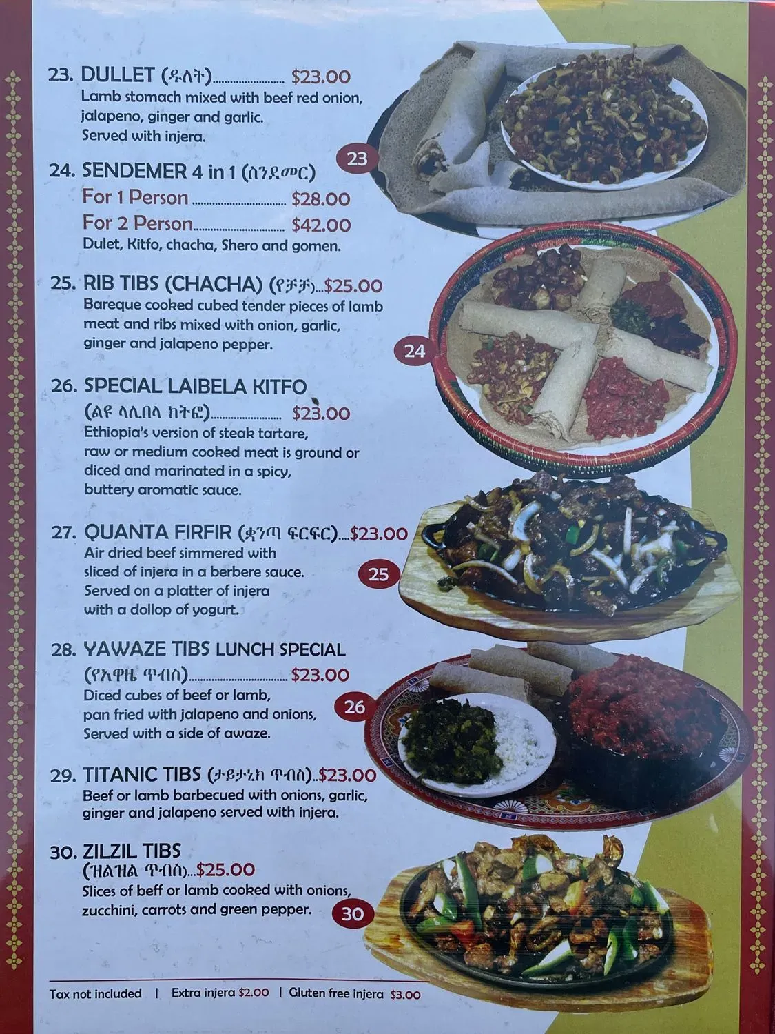 Menu 6