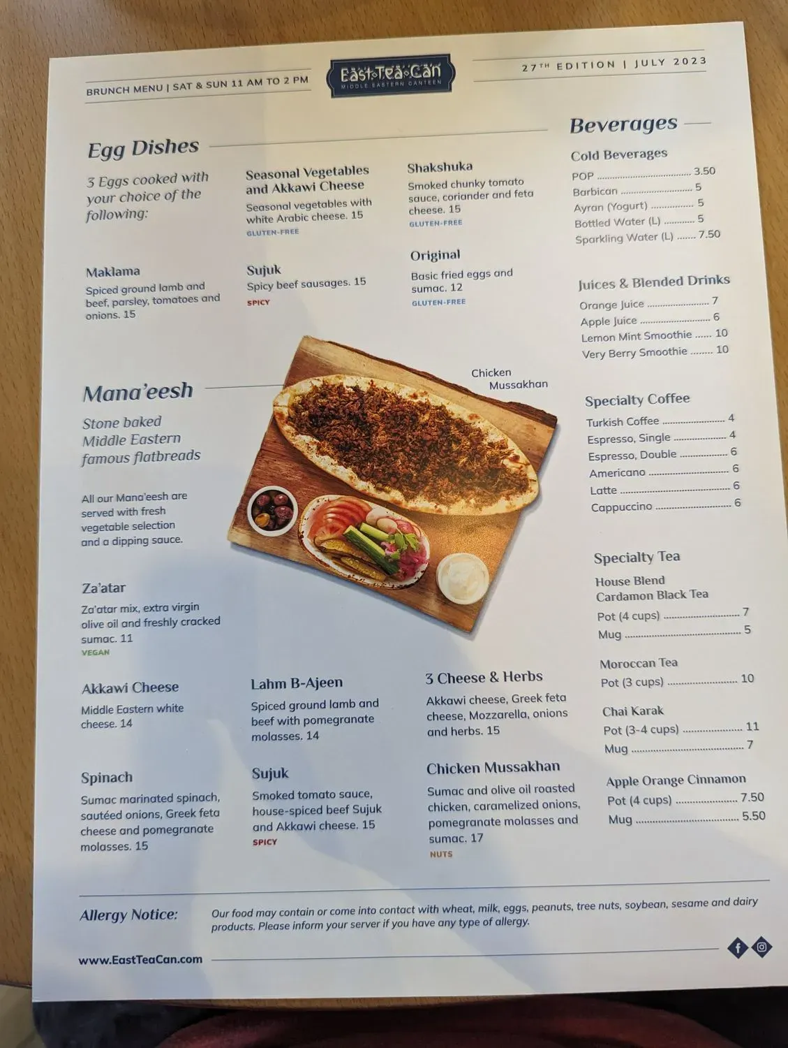 Menu 4