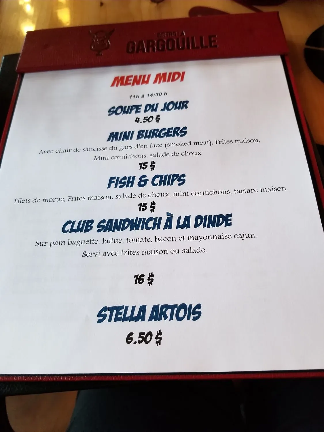 Menu 3