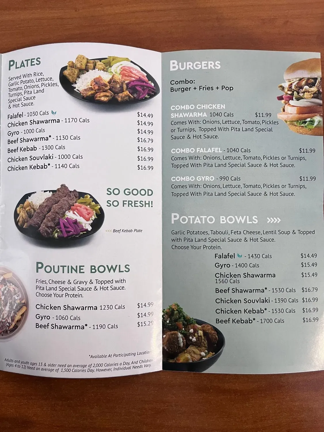 Menu 4