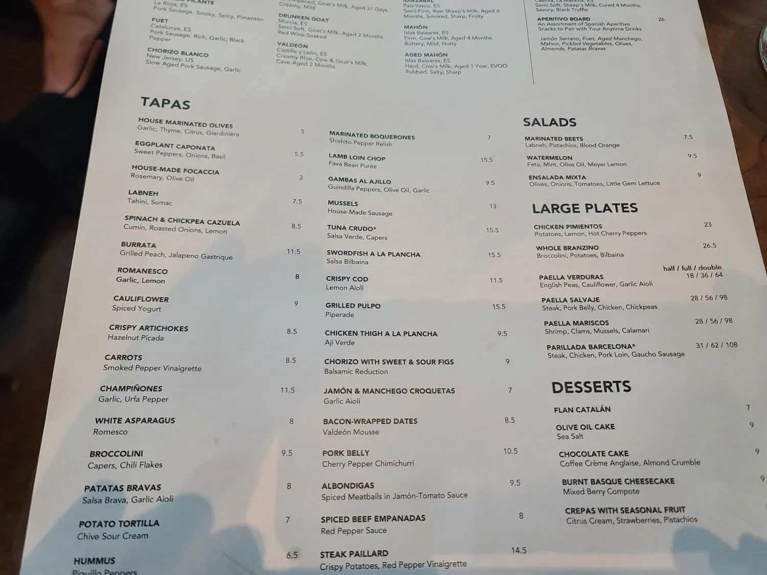 Menu 3