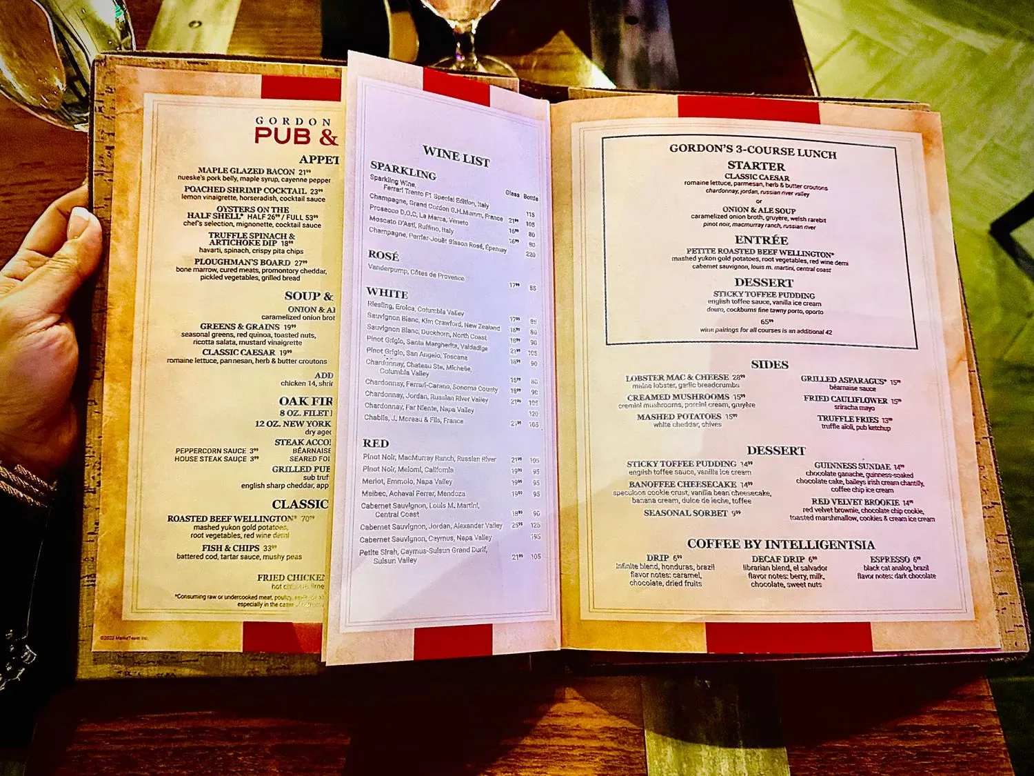 Gordon Ramsay Pub & Grill Menu - Updated November 2025