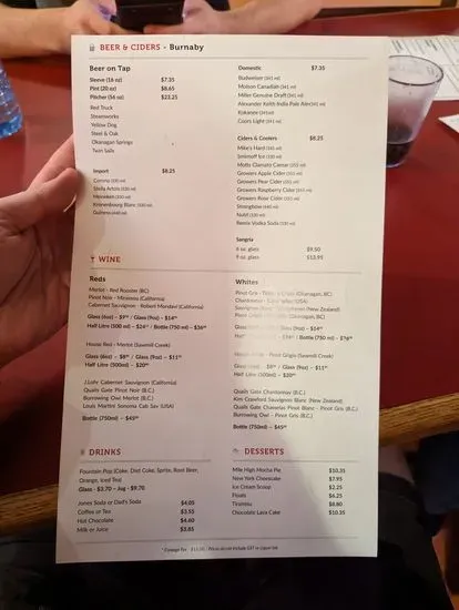 Menu 6