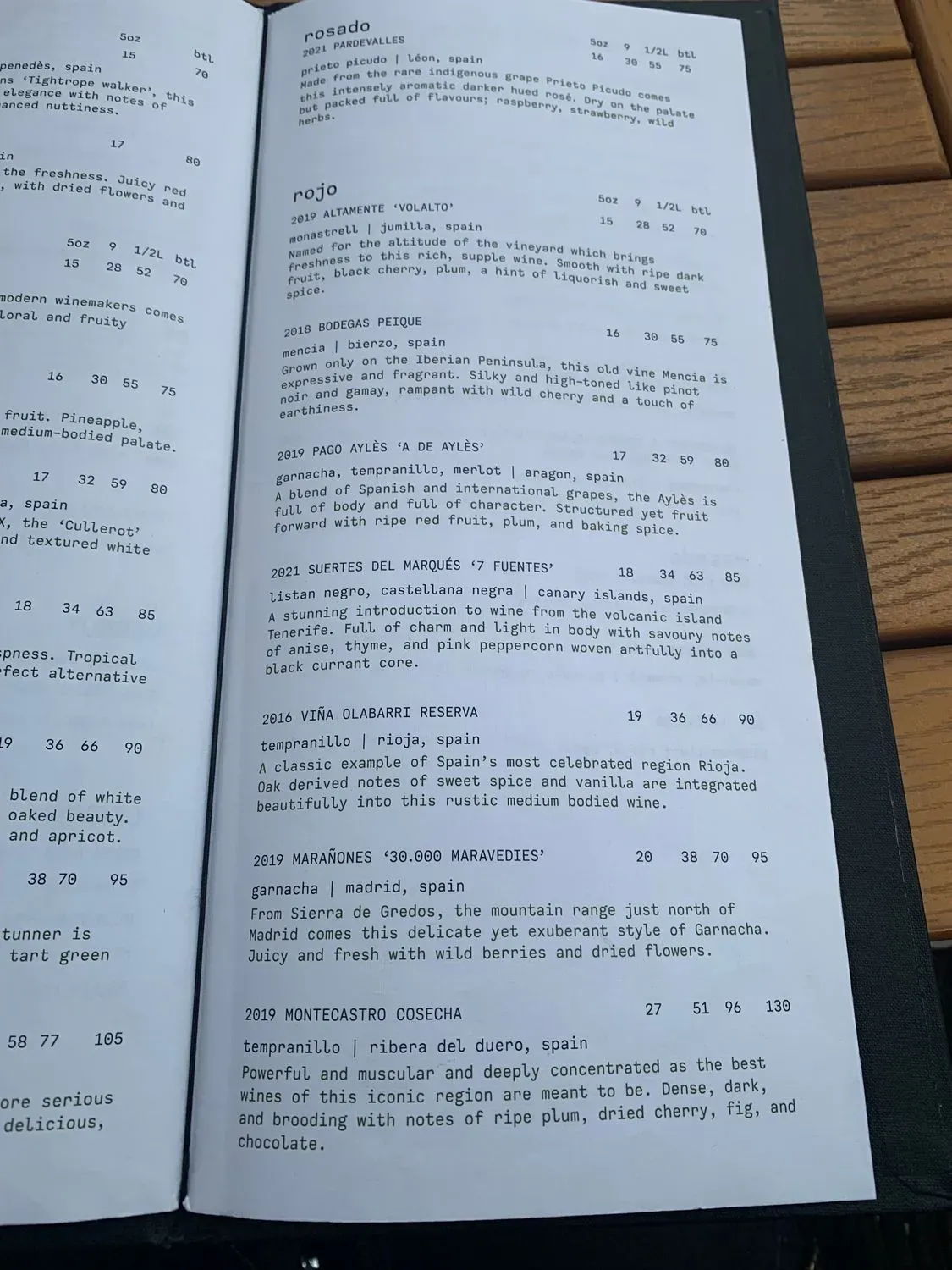 Menu 6