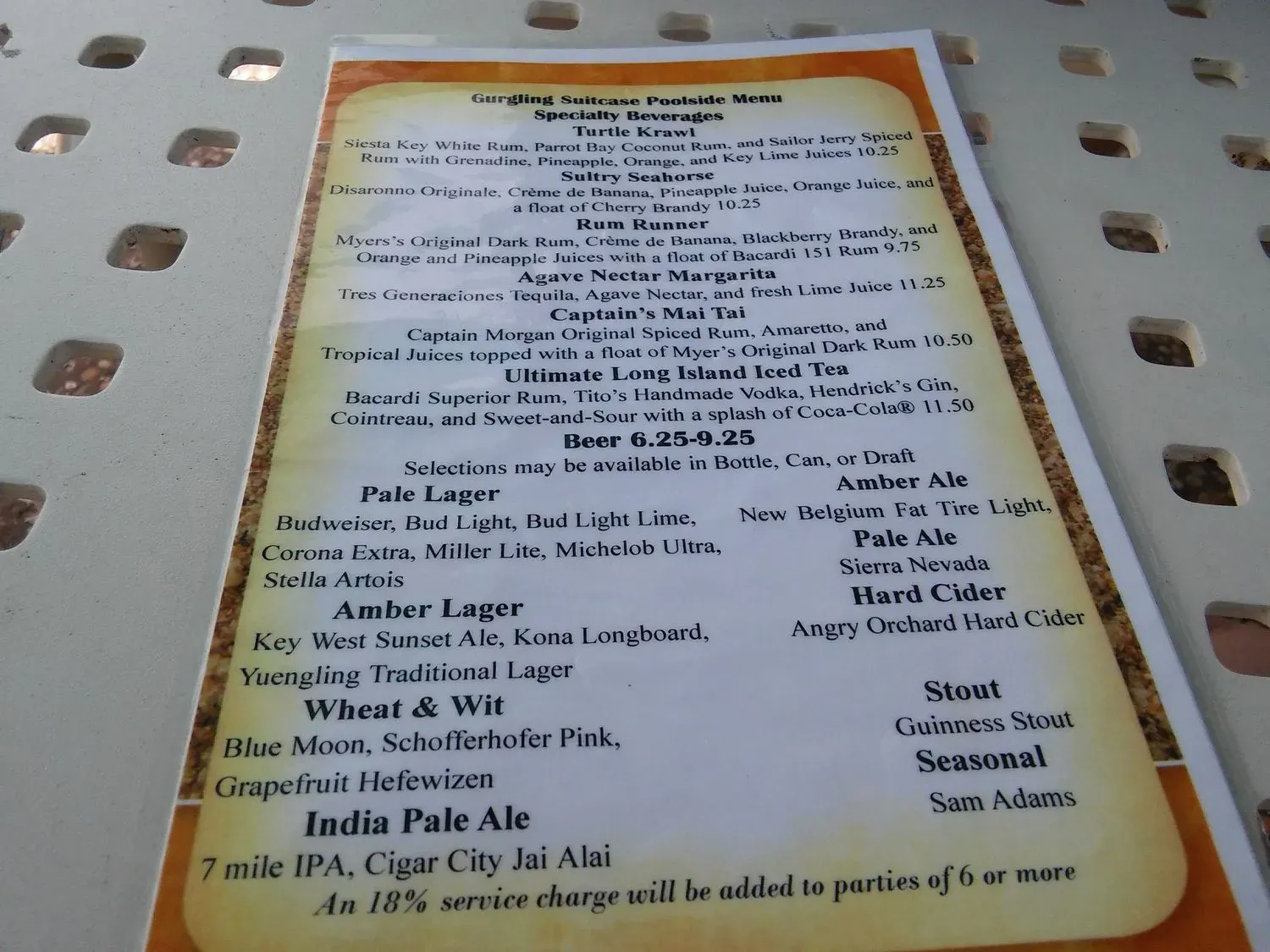 Menu 4