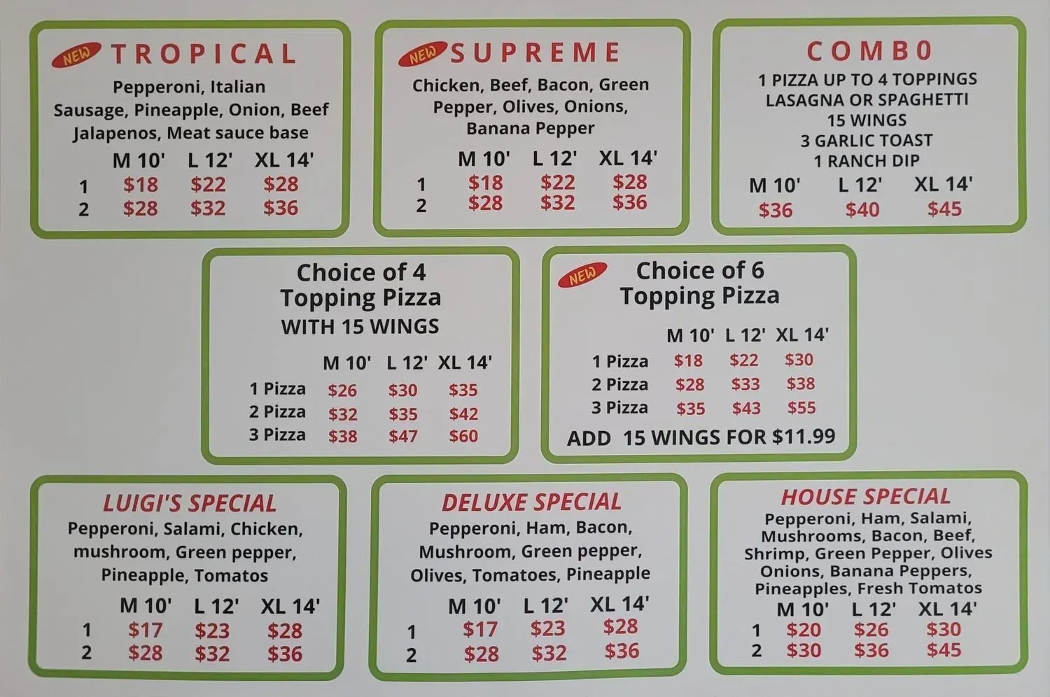 Menu 6