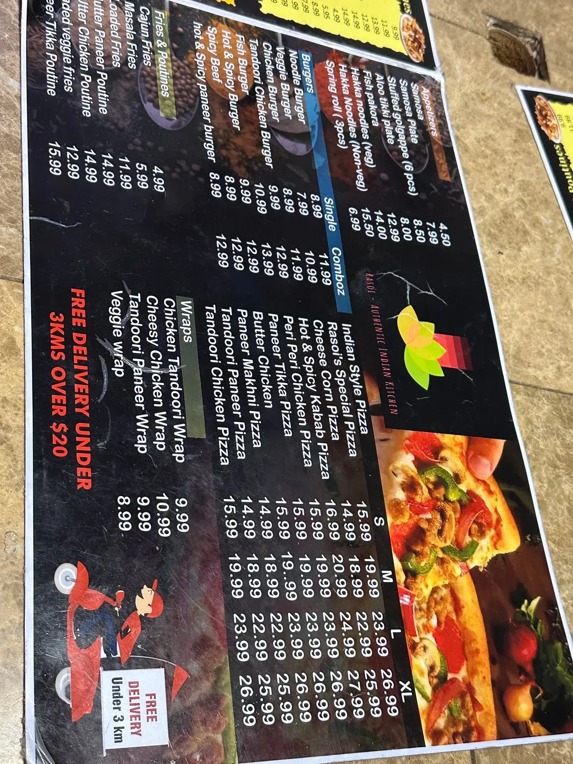 Menu 3