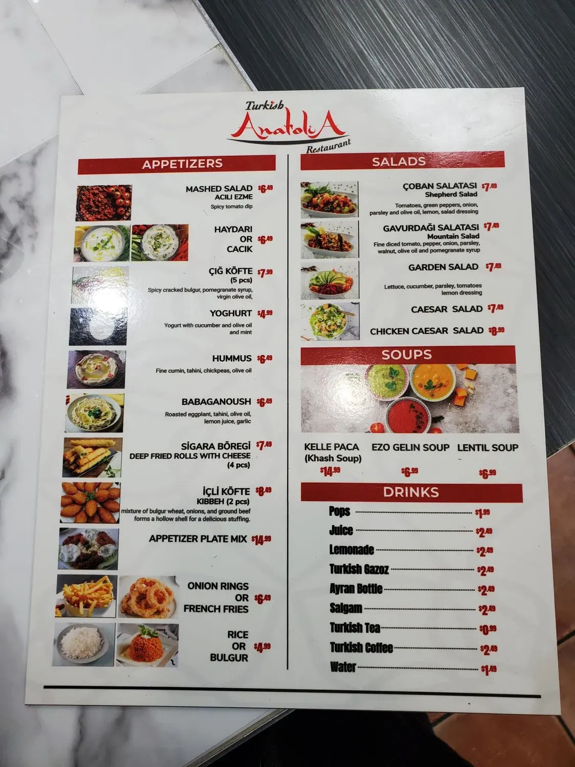 Menu 3