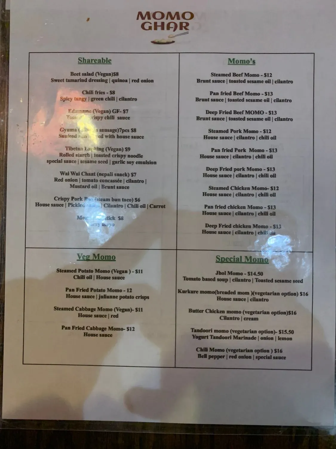 Menu 4