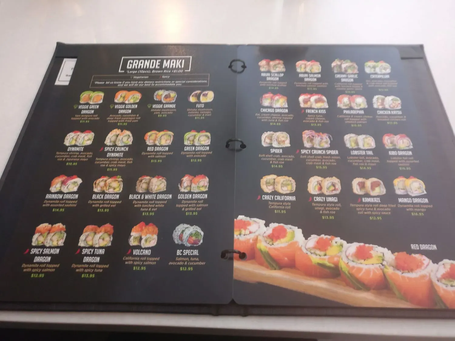 Menu 6