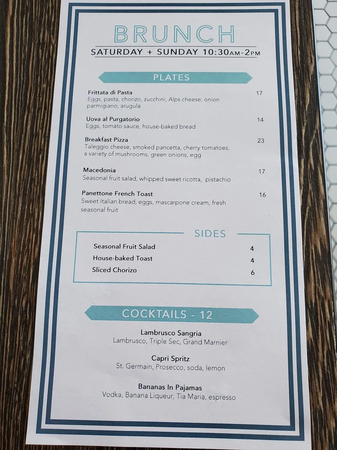 Menu 3