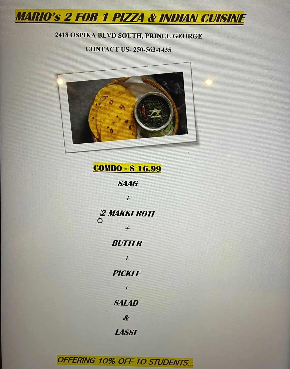 Menu 6