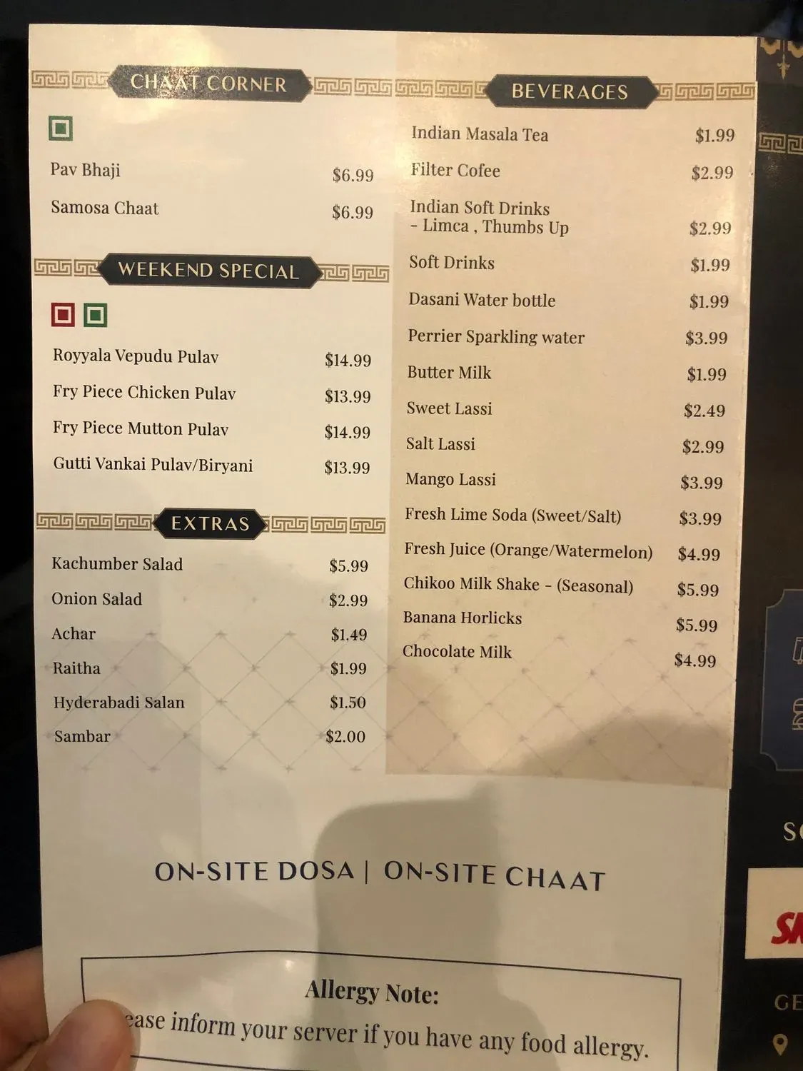 Menu 6