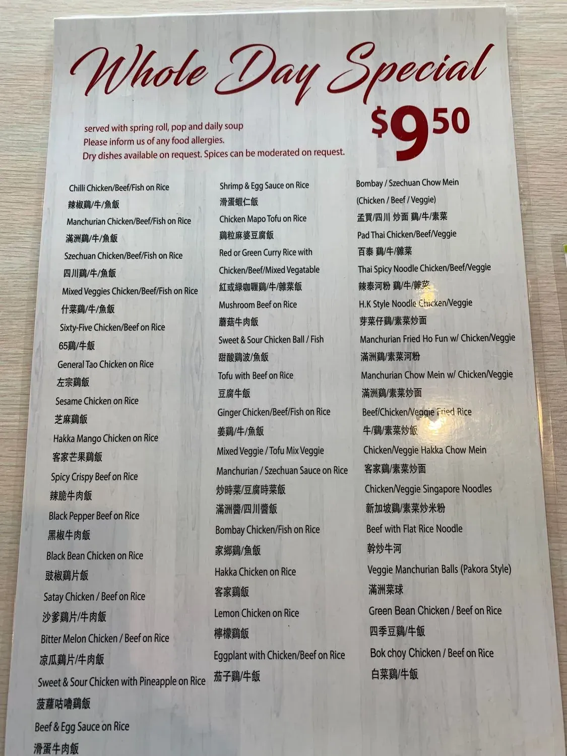 Menu 4