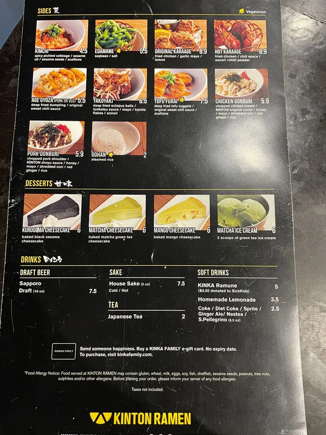 Menu 4