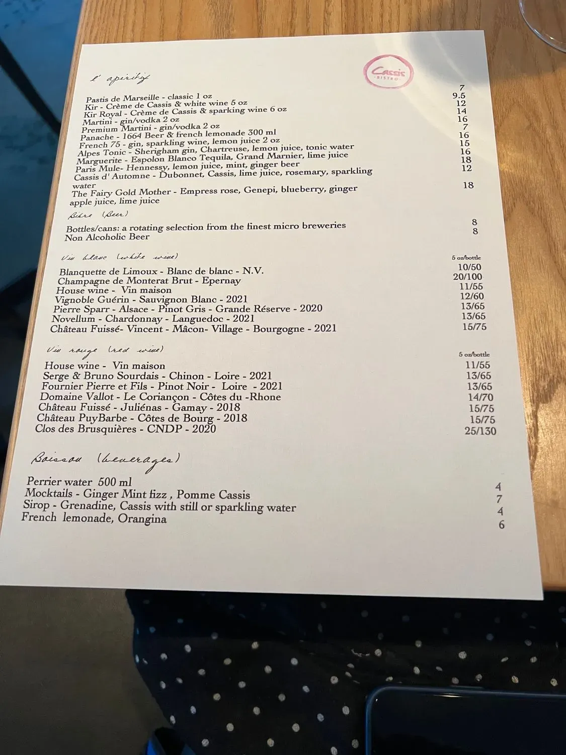 Menu 3