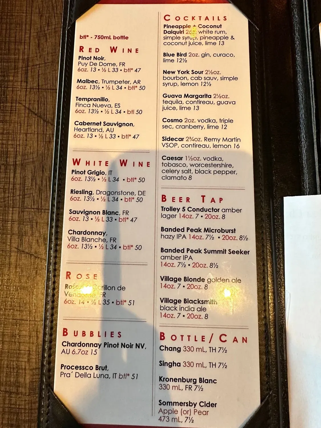 Menu 3