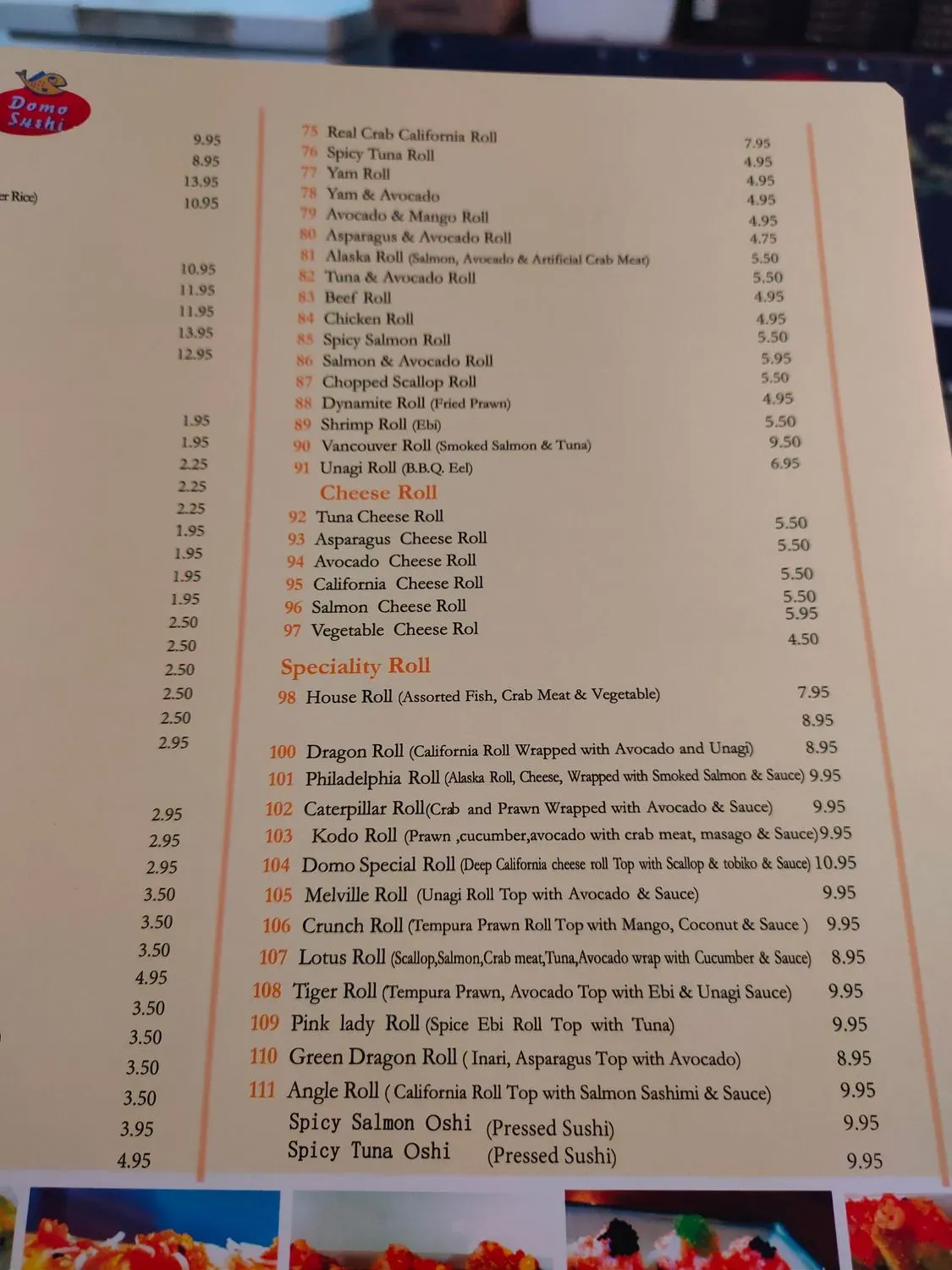 Menu 6