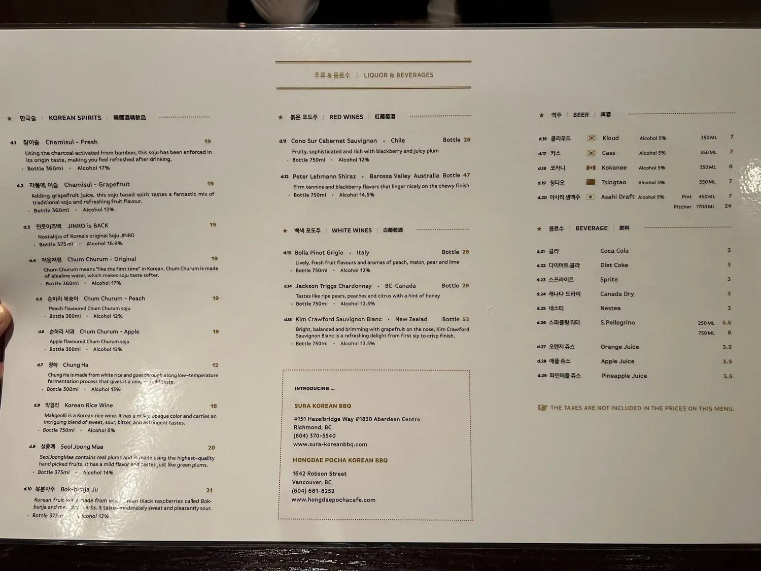 Menu 4