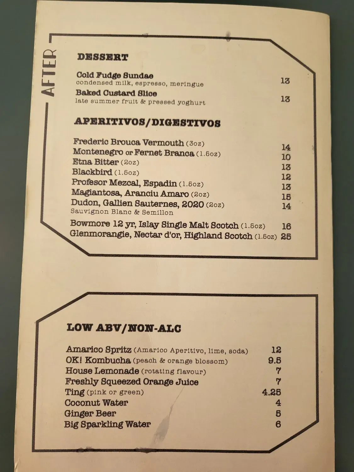 Menu 3