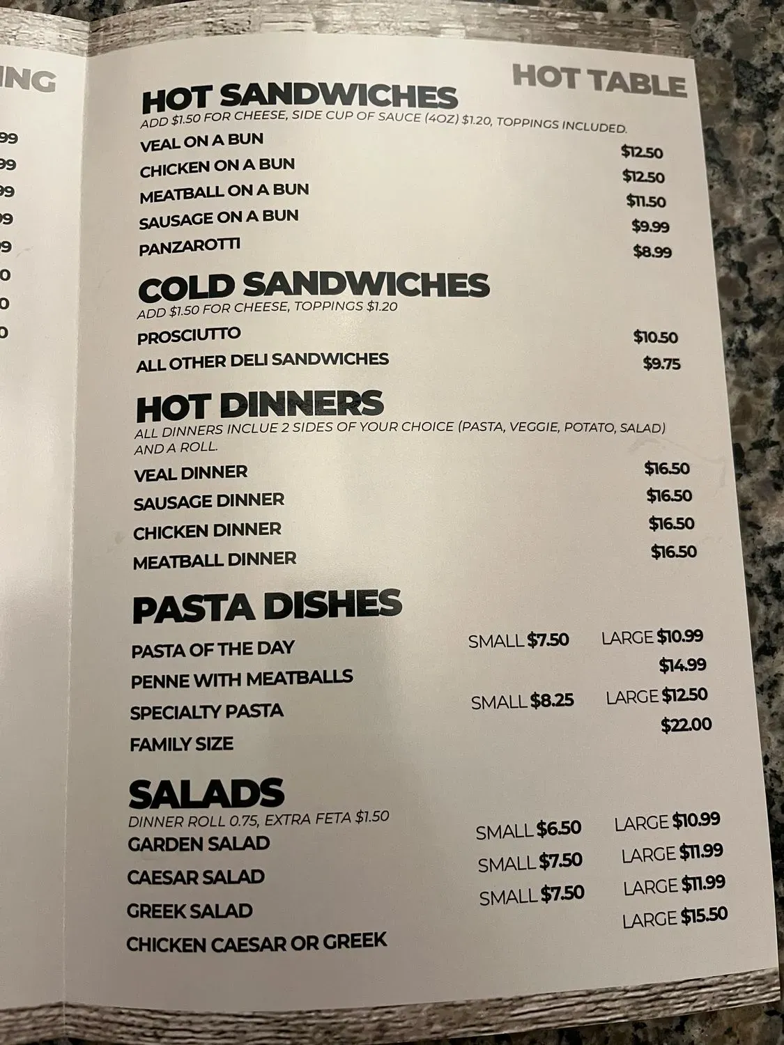 Menu 3