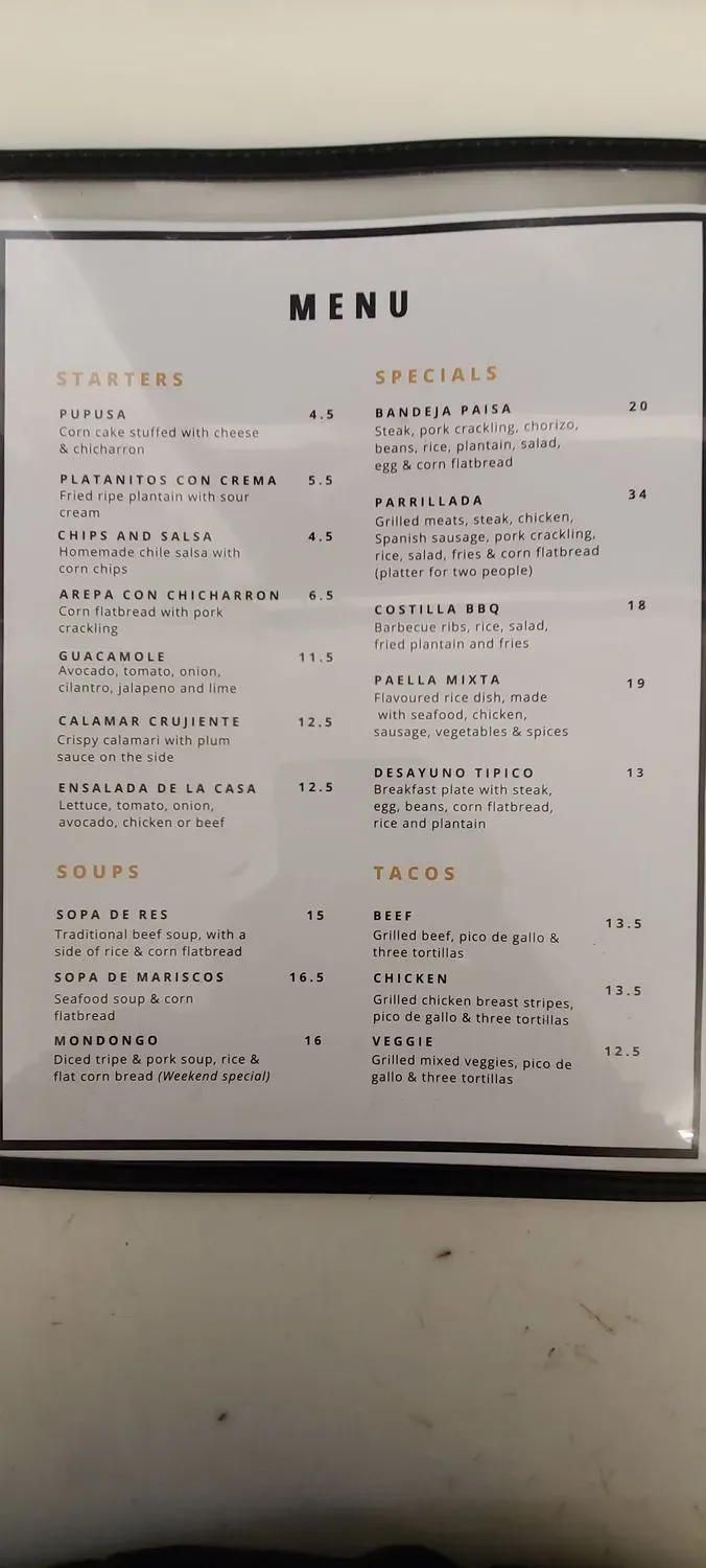 Menu 4