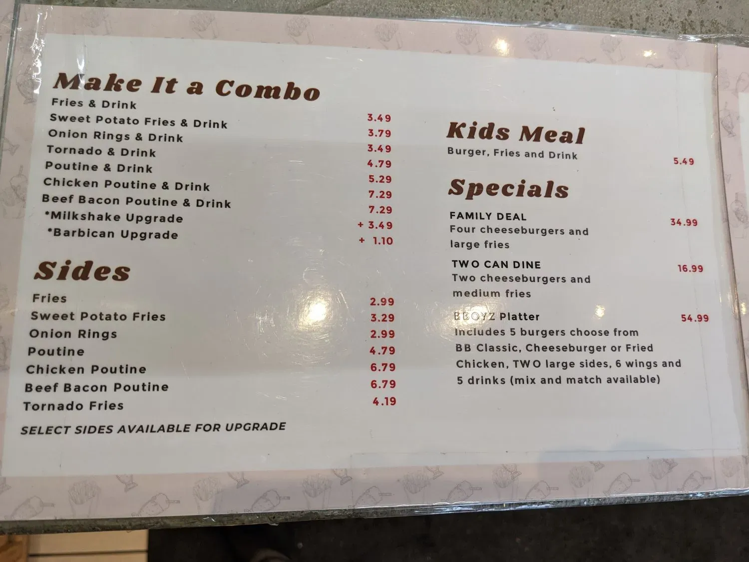 Menu 6