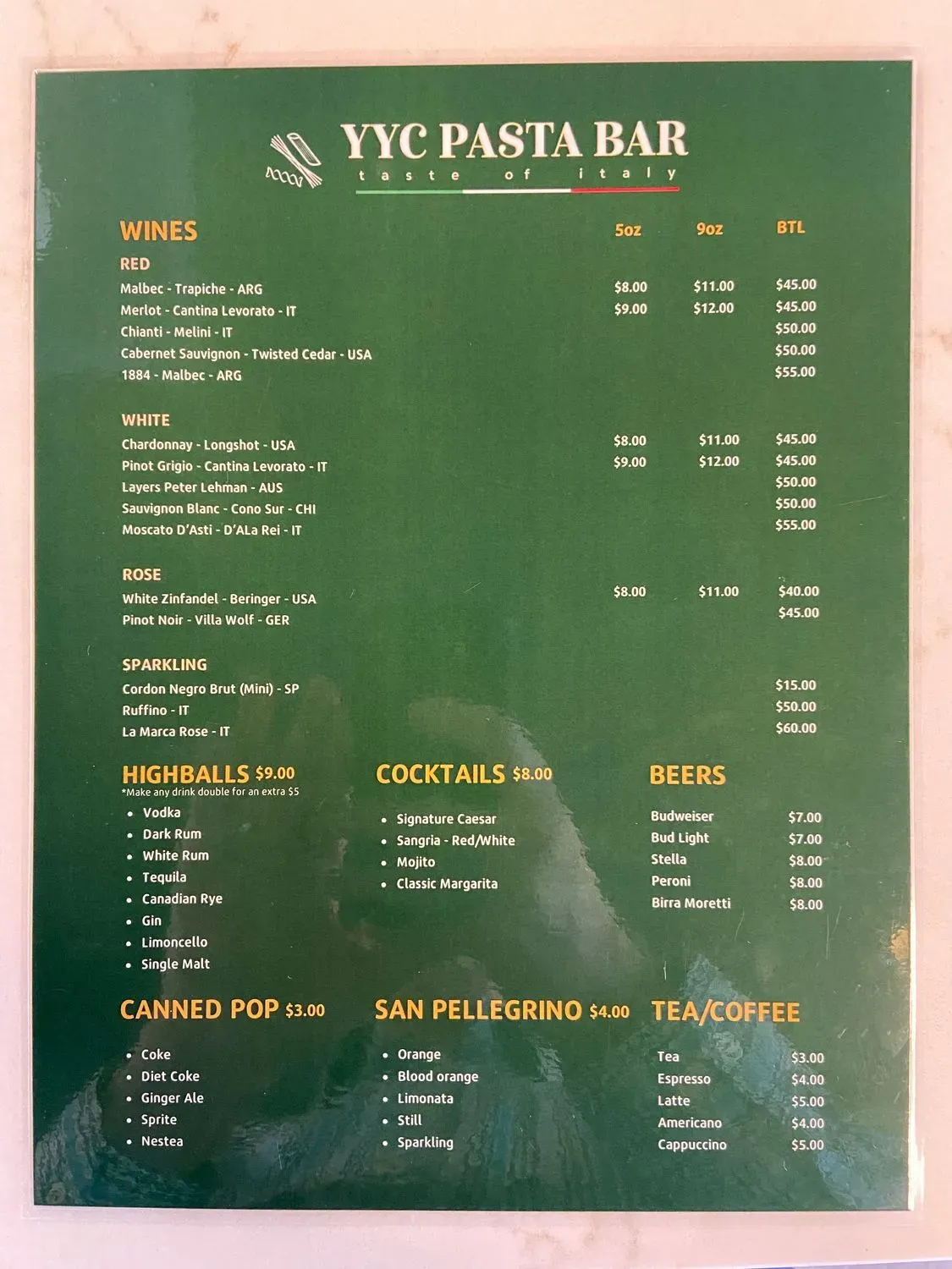 Menu 3