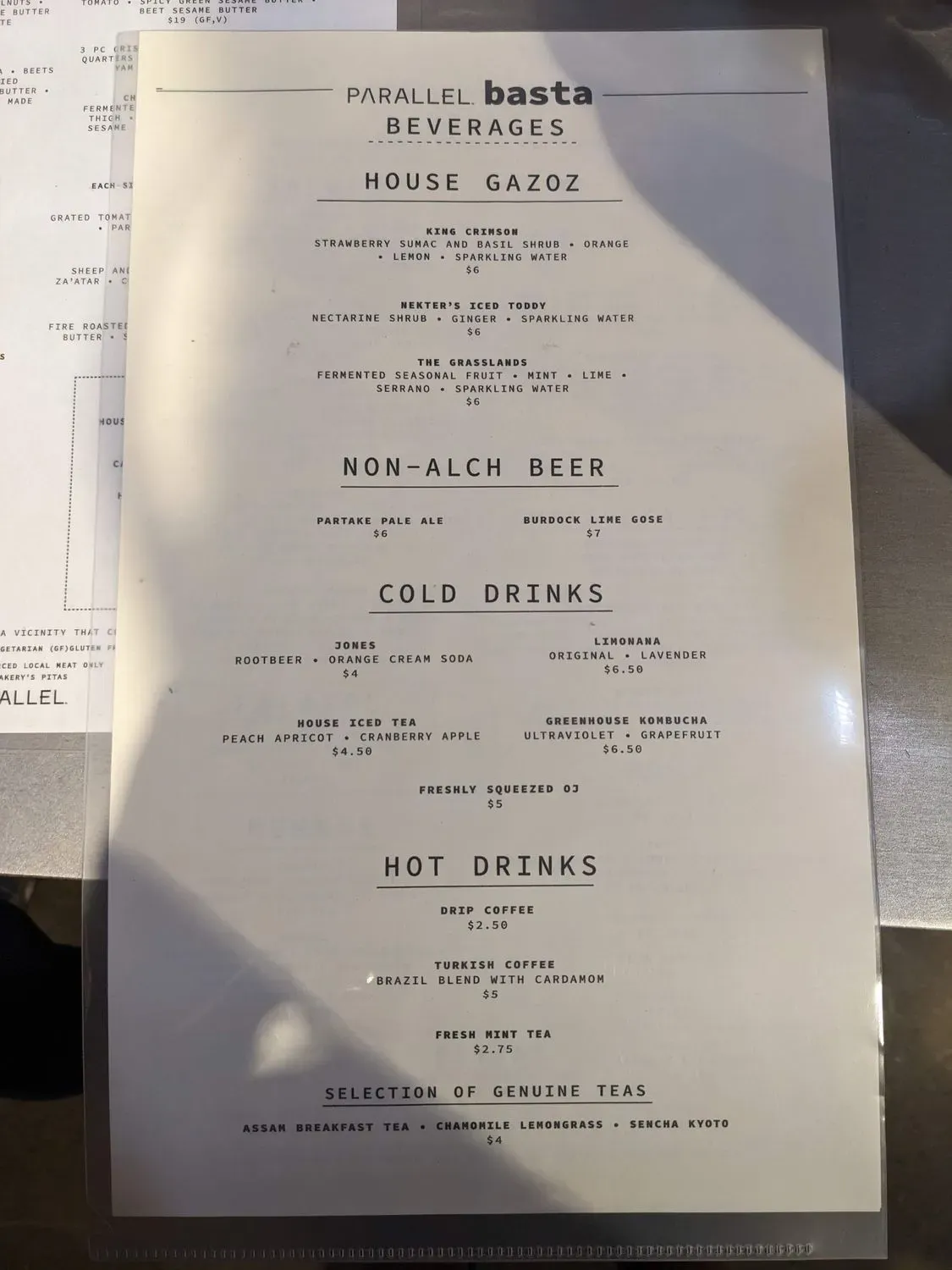 Menu 6