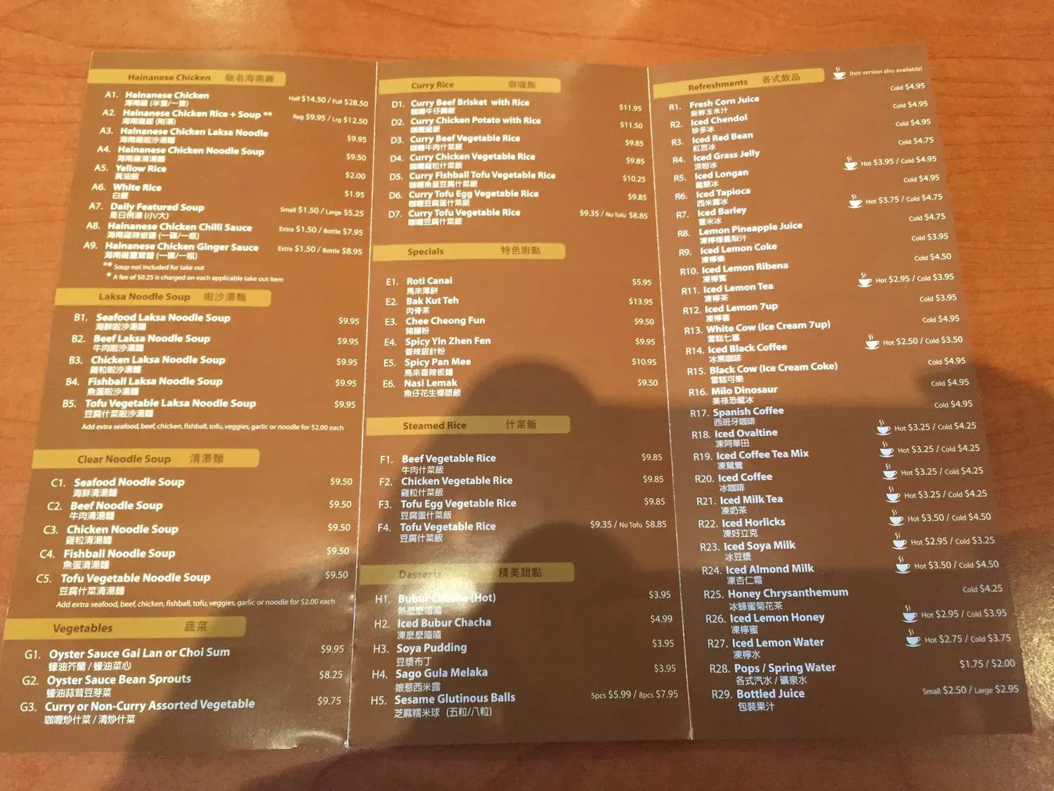 Menu 6