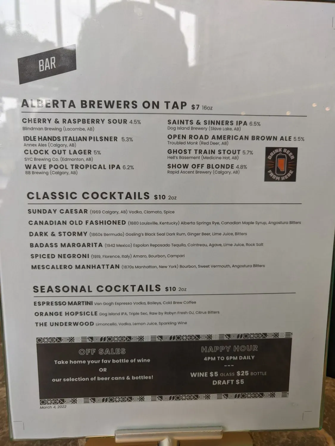 Menu 4