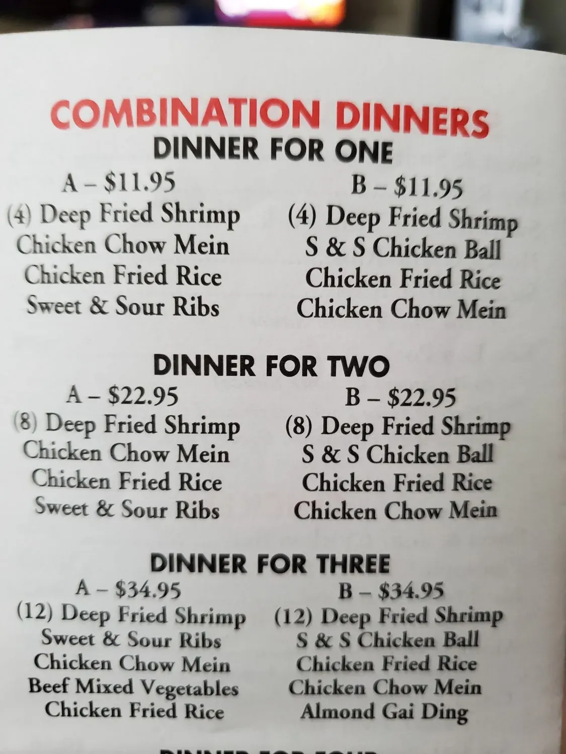 Menu 3