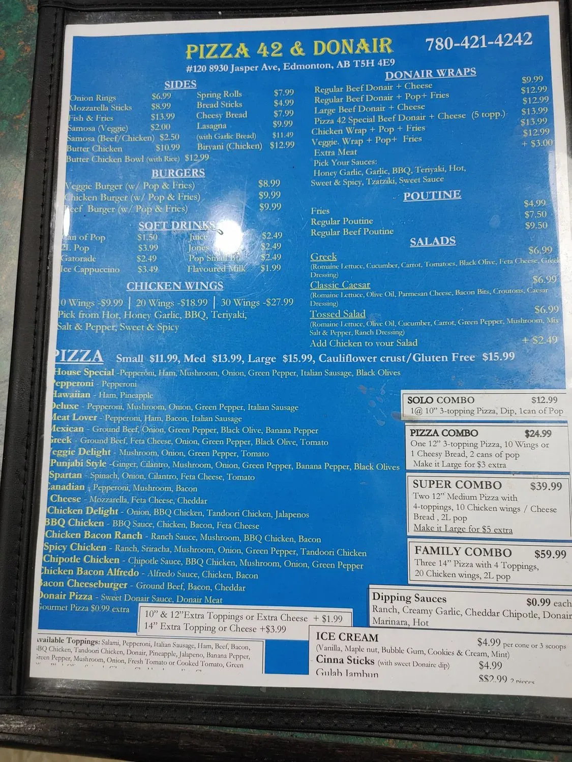 Menu 3