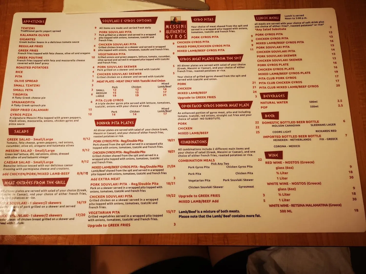 Menu 3